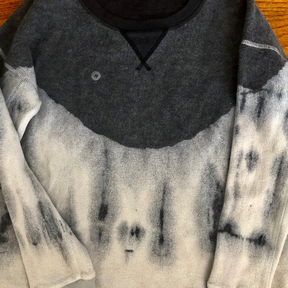 AEO Fleece Tie Dye Sweatshirt